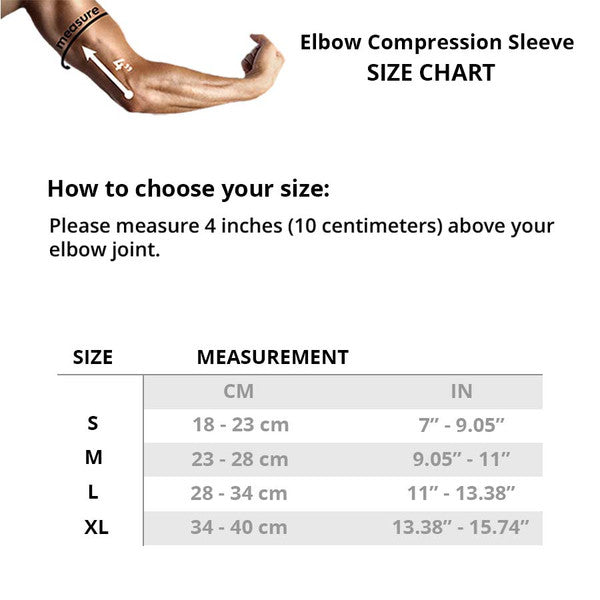 Elbow Compression Sleeve™ (1 Pair) - FlipinFit