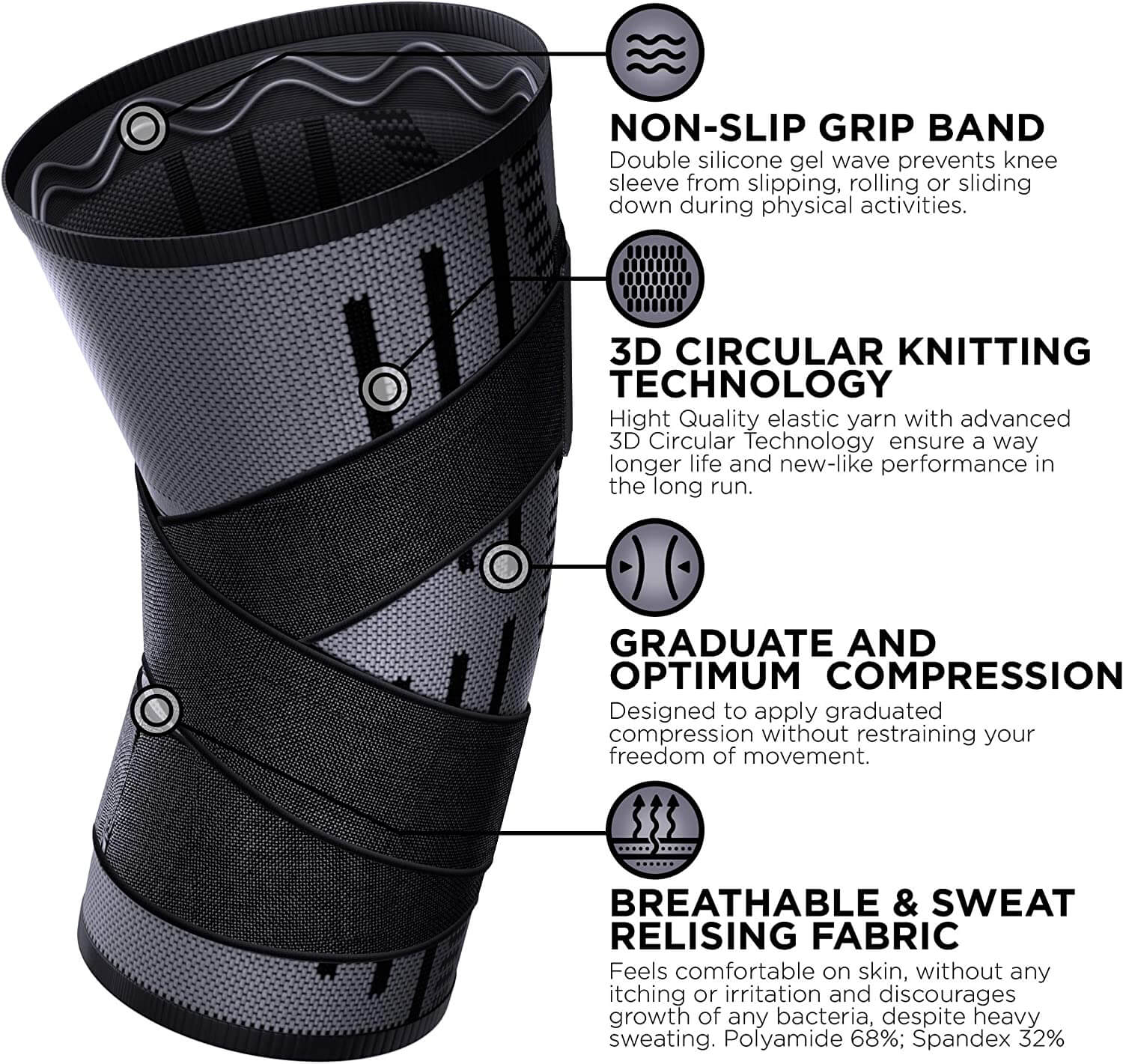Fit-in™ Pain Relief Sleeve - Main Image